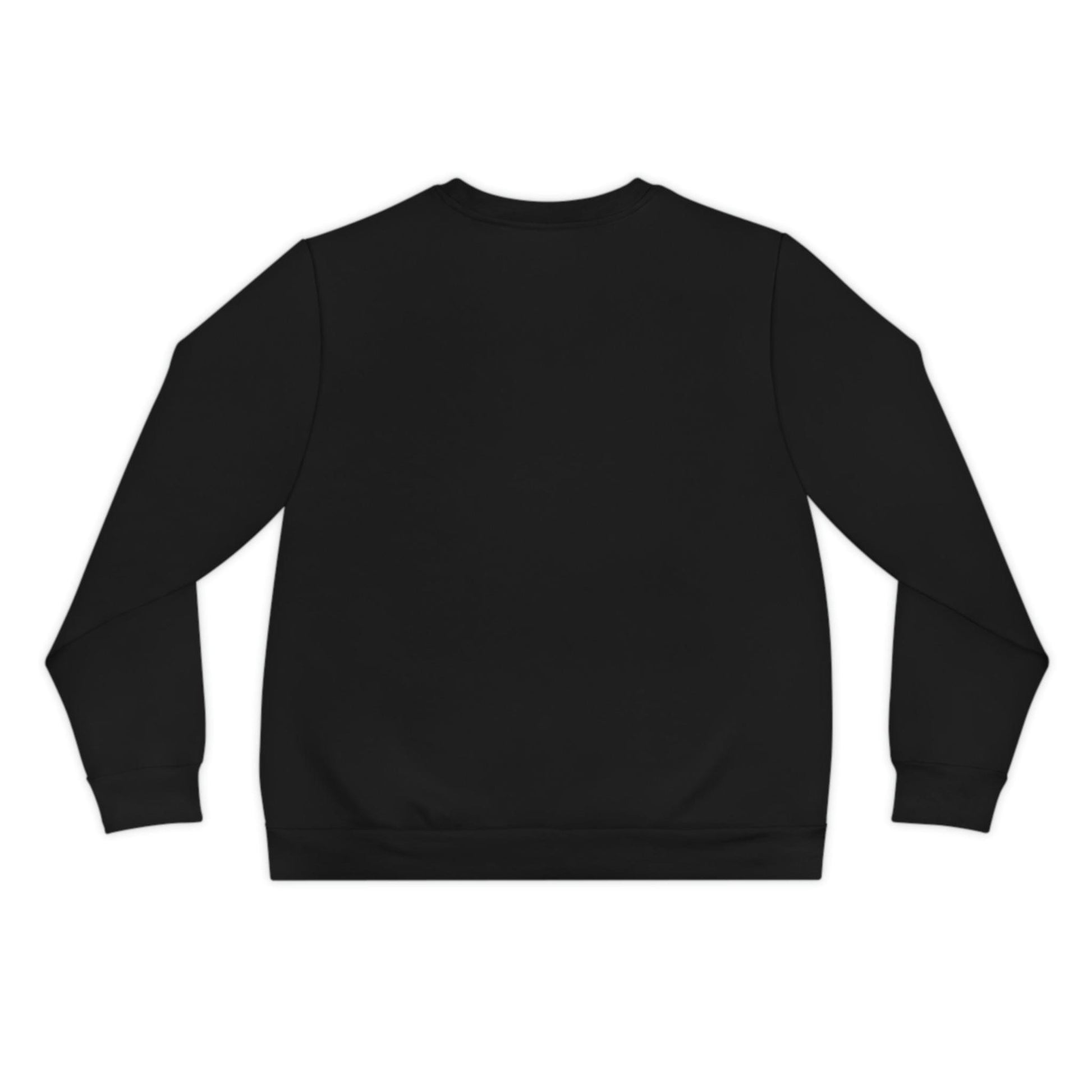 black sweatshirt